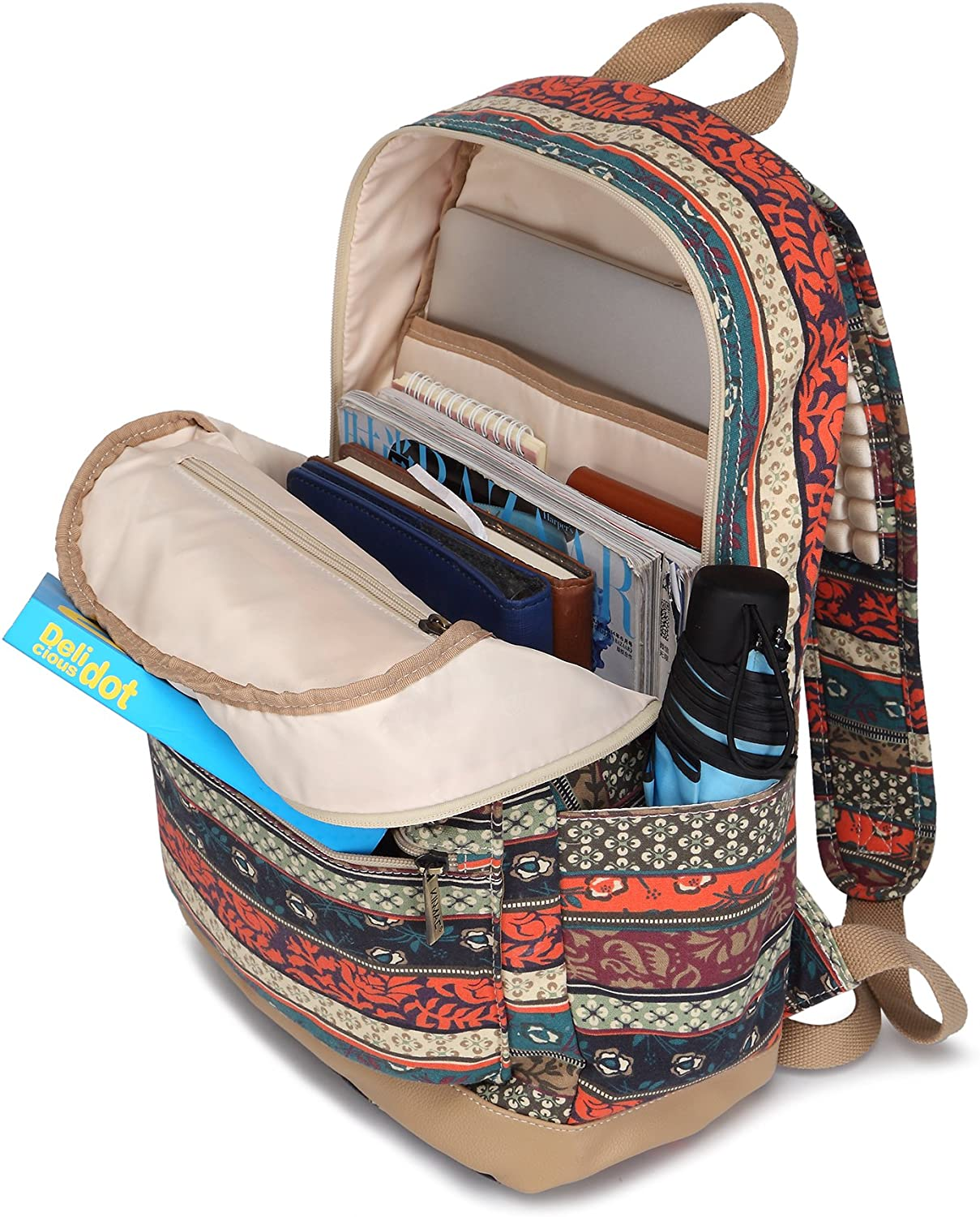 Kinmac New Bohemian Waterproof laptop backpack