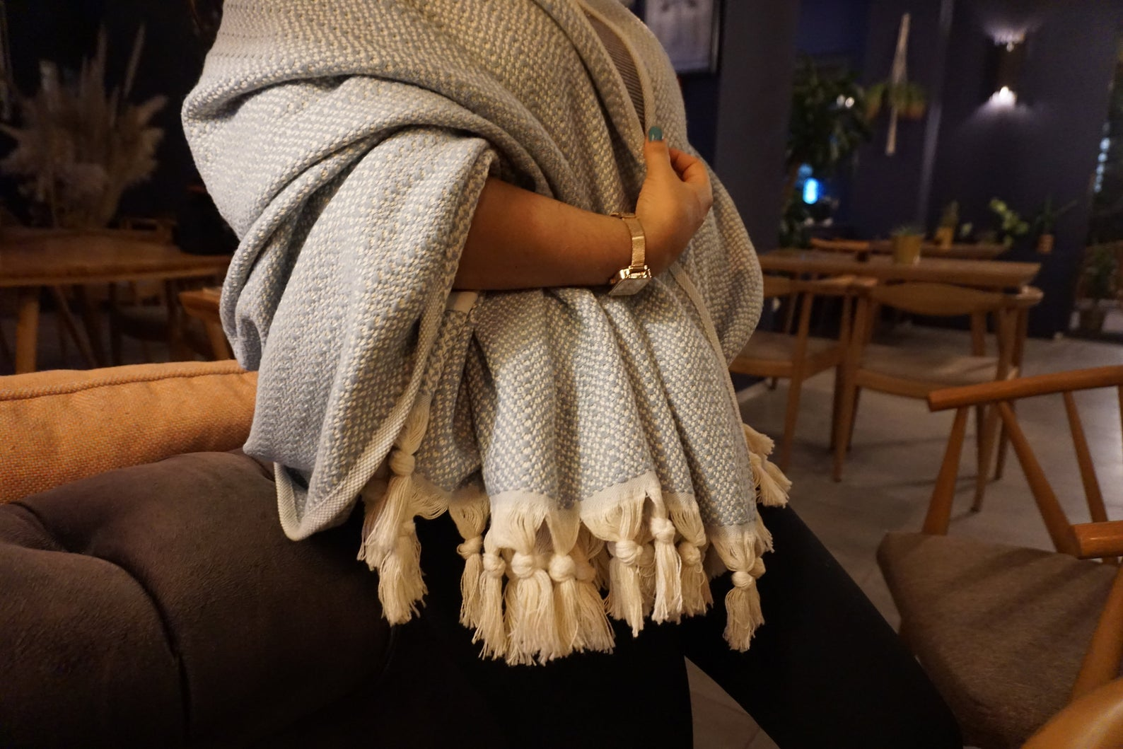 Organic Cotton Throw Blanket