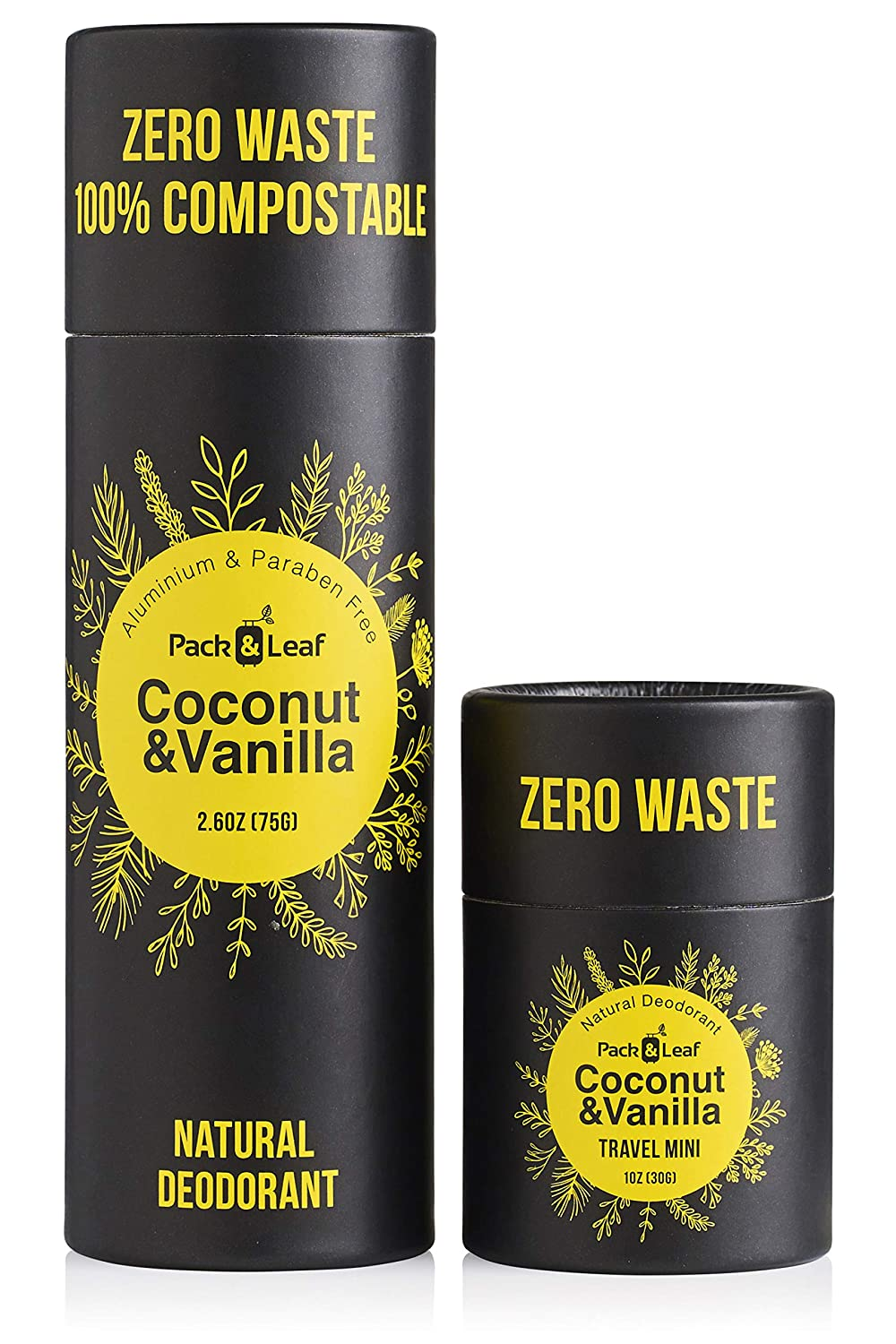 Pack & Leaf Natural Deodorant