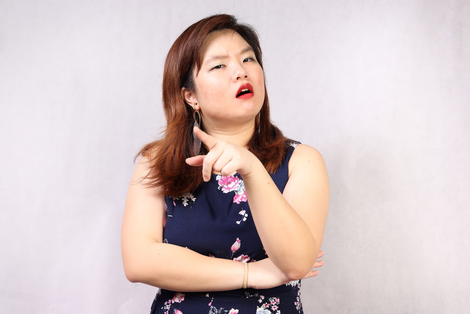 Woman looking like she is confused about something you said