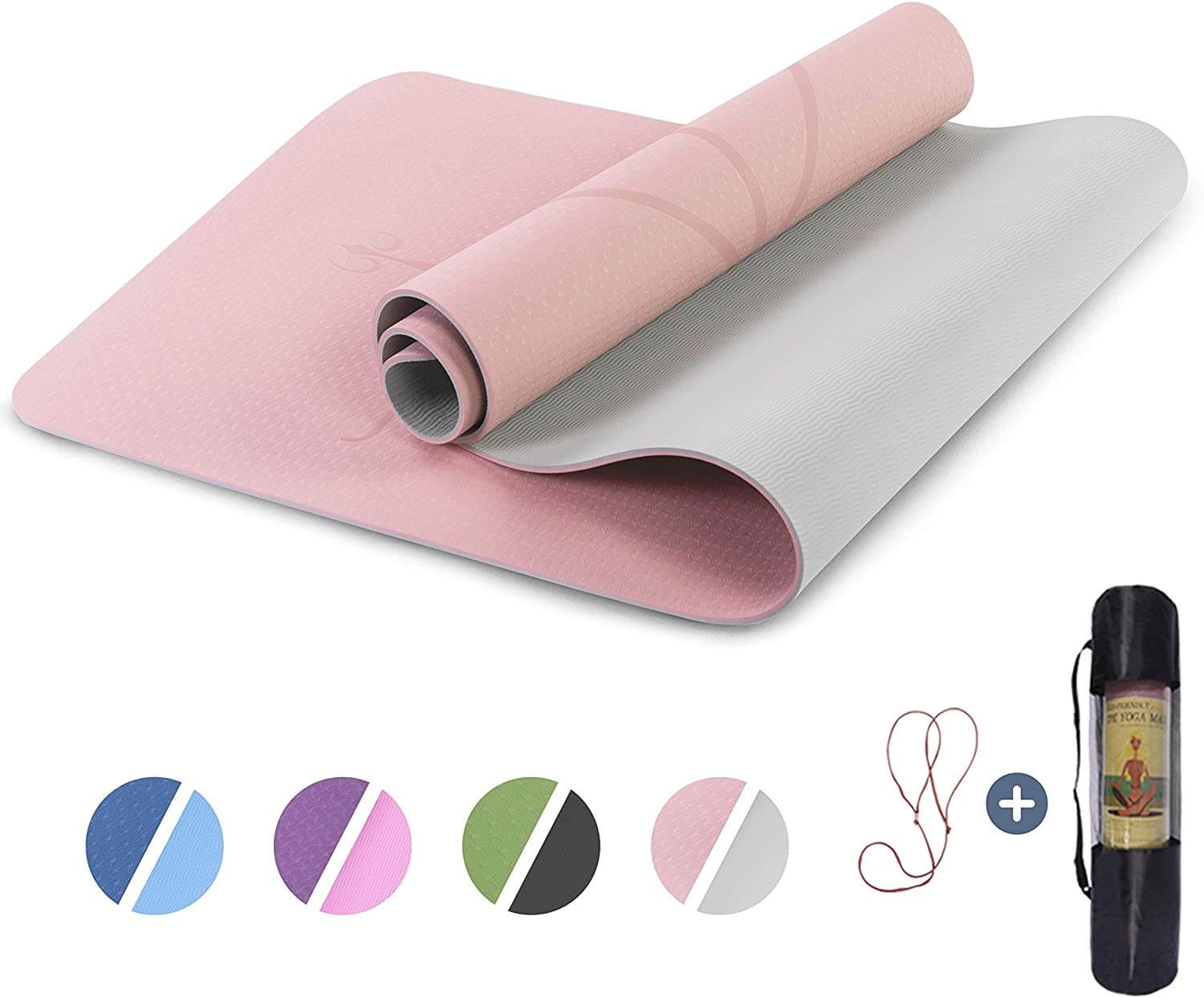 Pink Non-slip yoga mat