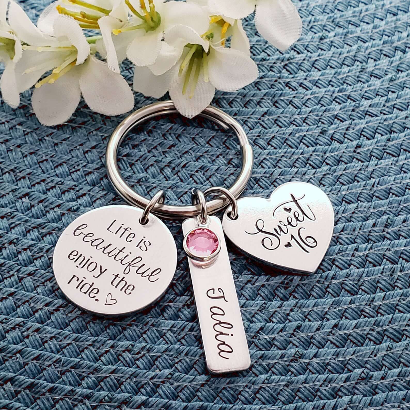 Sweet 16 Keychain