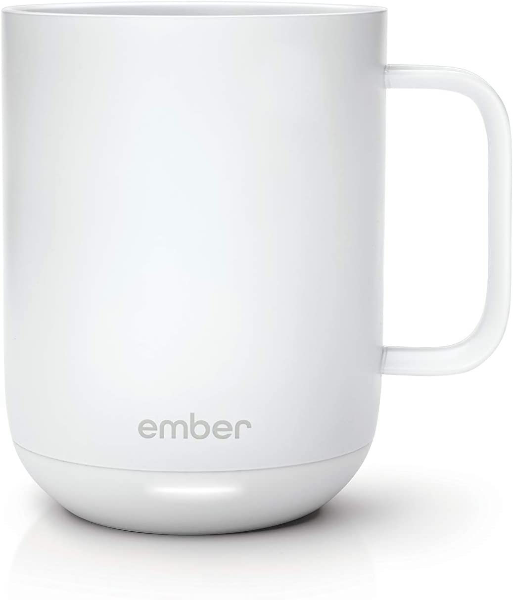 White Ember electric coffee mug