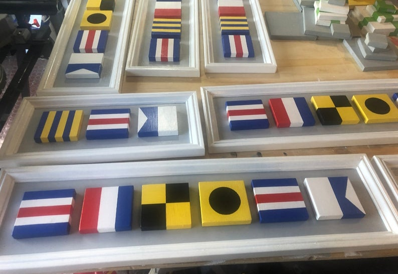 Nautical Signal Flag Signs