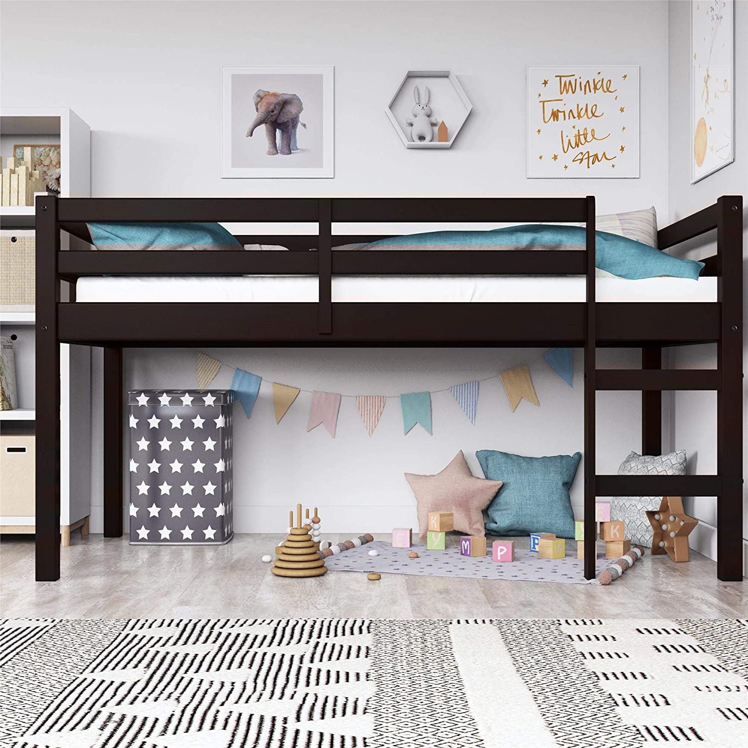 Dorel Living Milton Junior Loft Bed