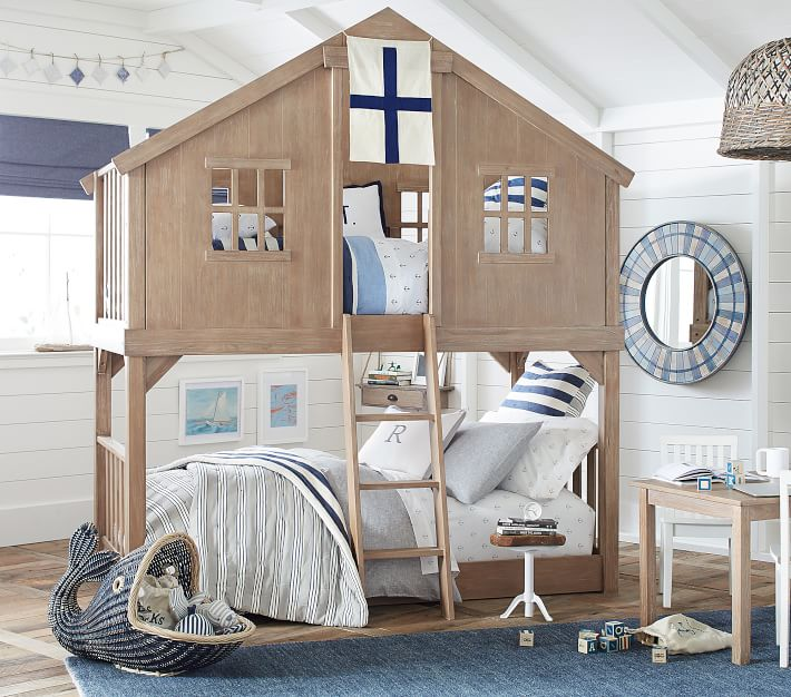 Pottery Barn Treehouse Twin Bunk