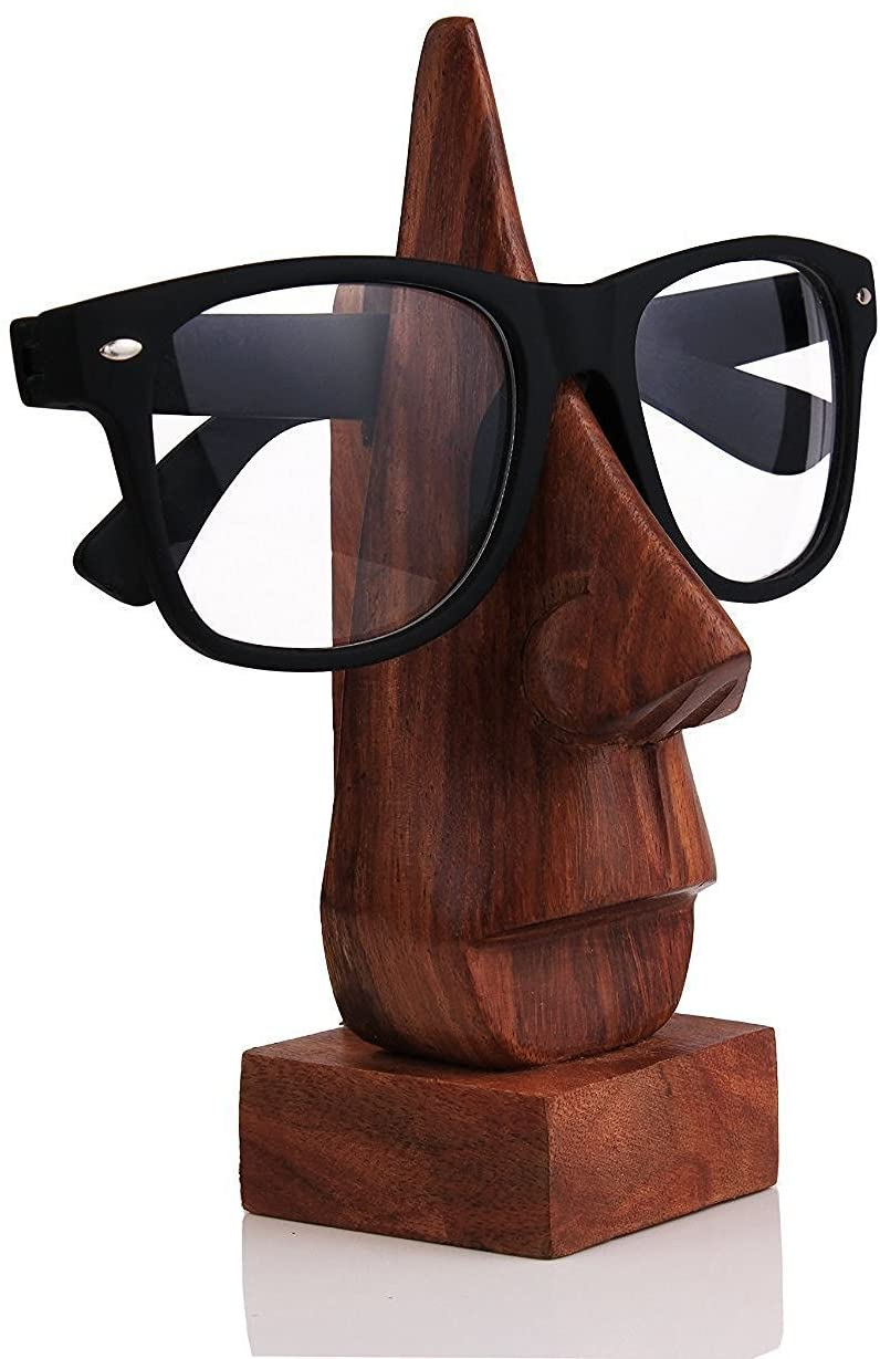 Nose-Shaped glasses holder