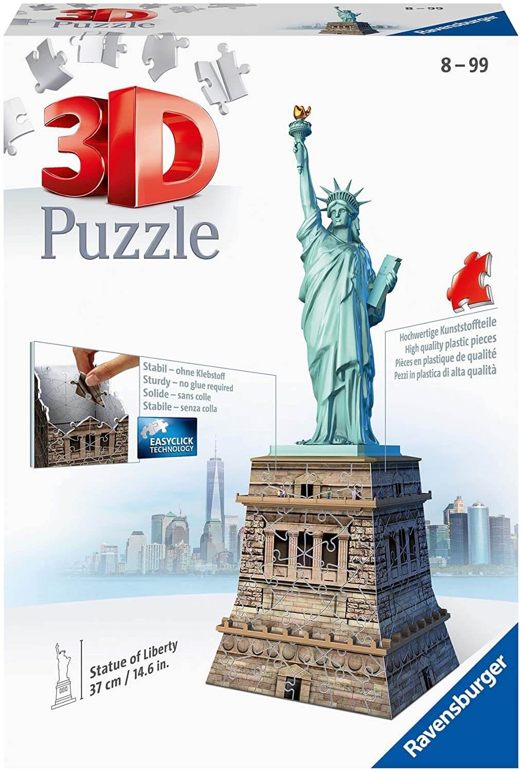 Statue of Liberty 3D puzzle