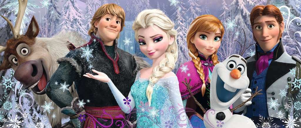 Frozen 1 character puzzle