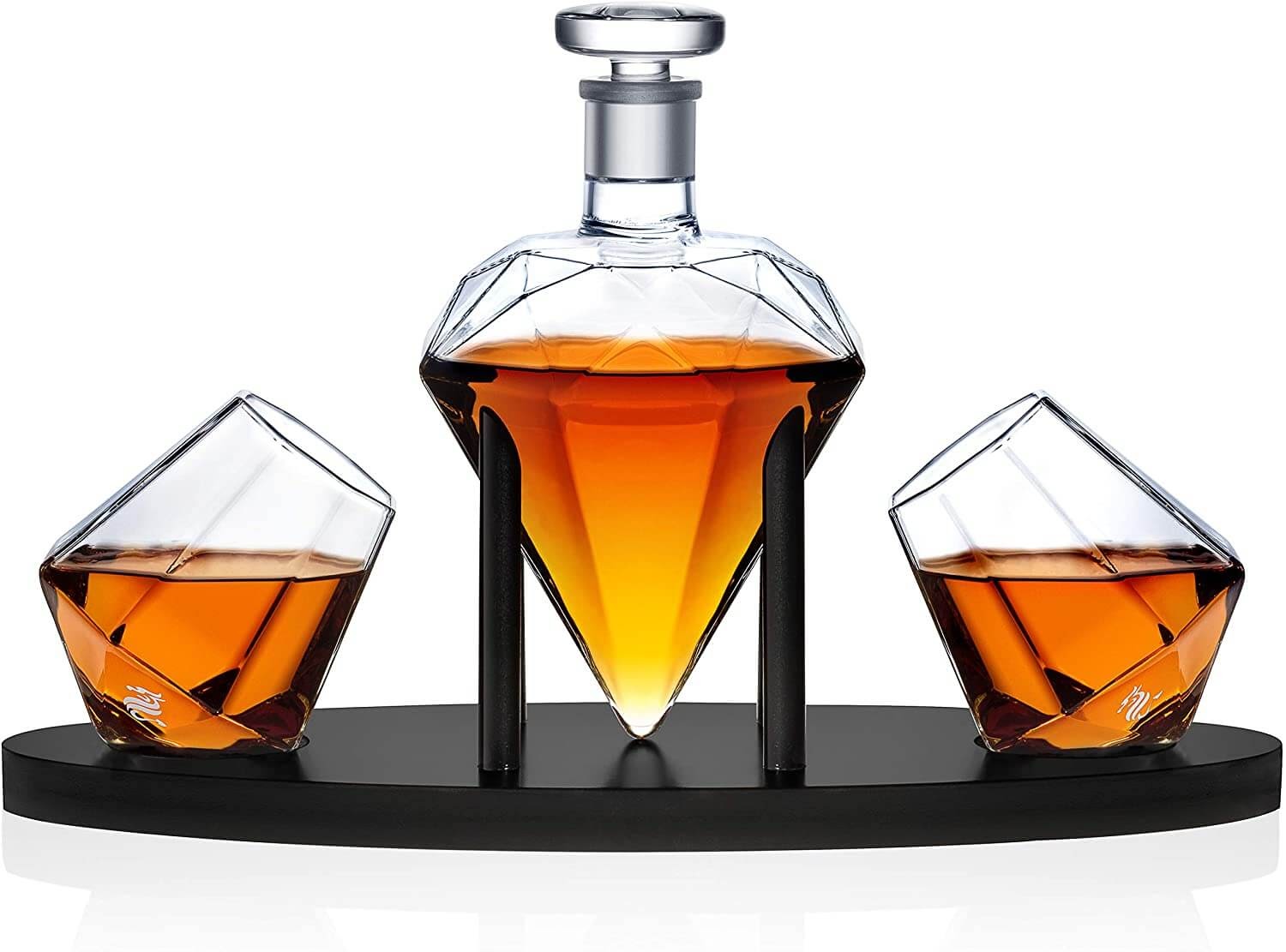 Dragon Glassware Diamond Whiskey Set
