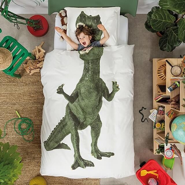 Dinosaur Duvet and Pillow Set
