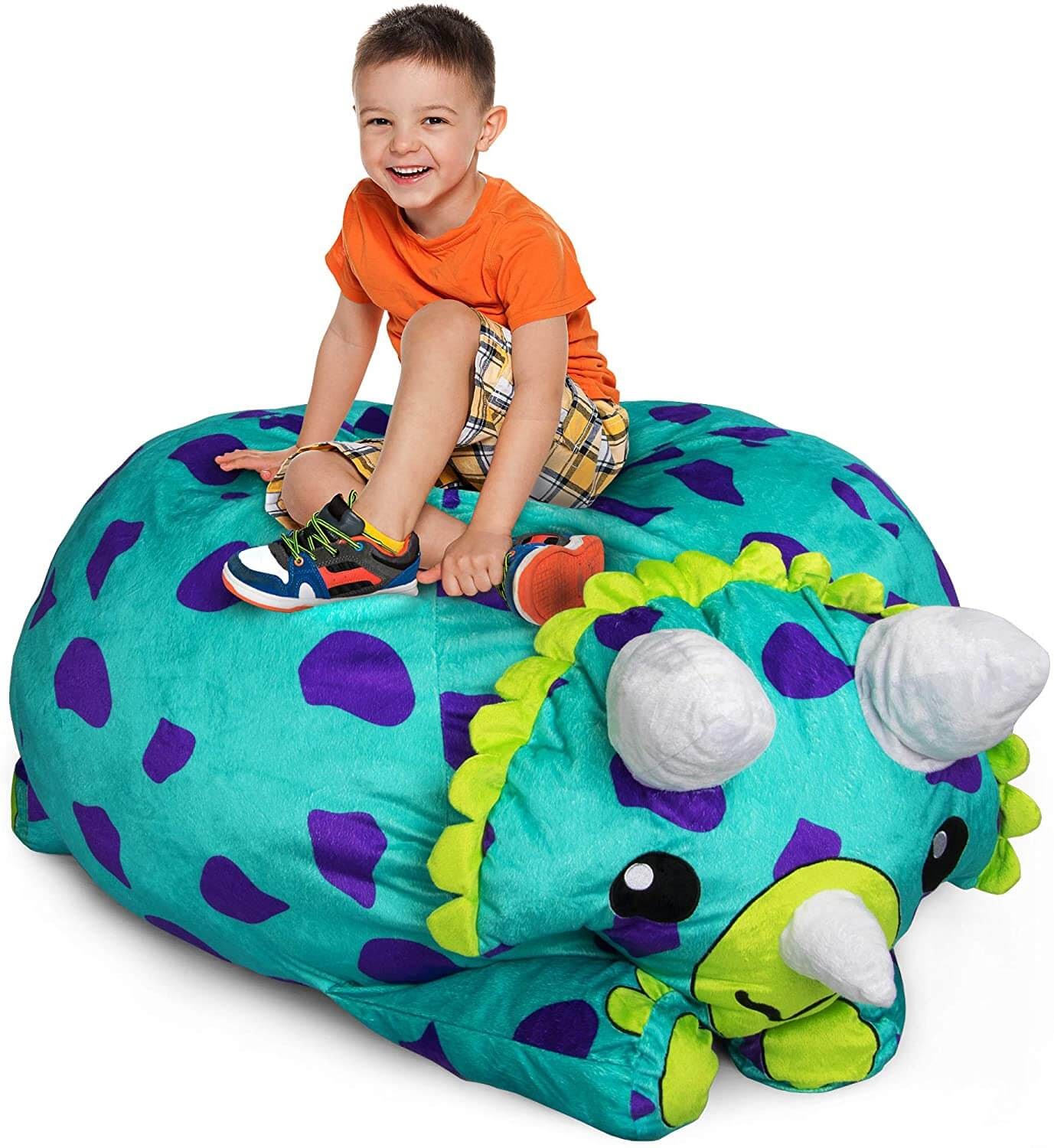 Dinosaur Stuffums Animal Storage and Bean Bag