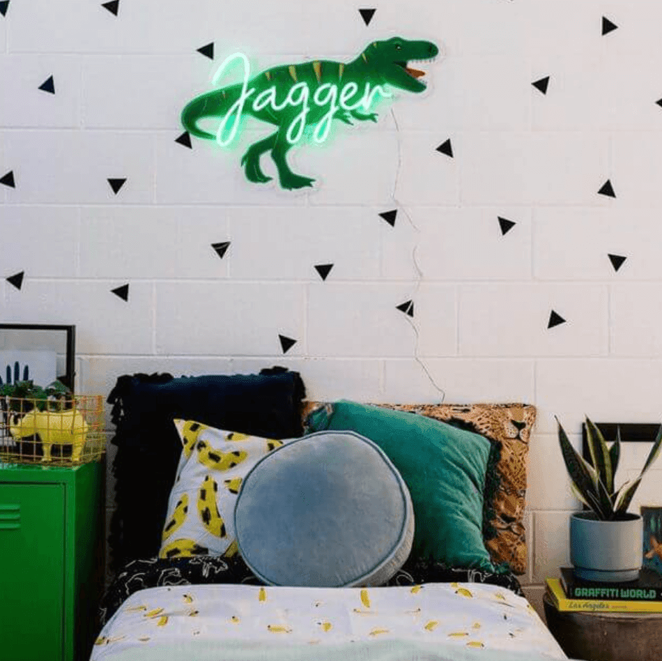Personalized Dinosaur LED Neon Sign