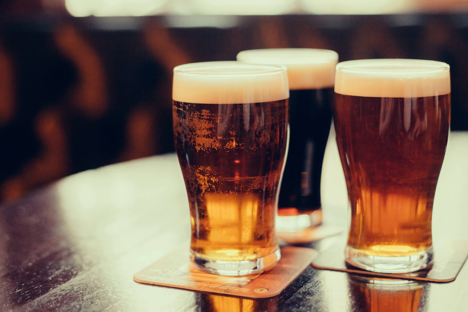 Three pints of b