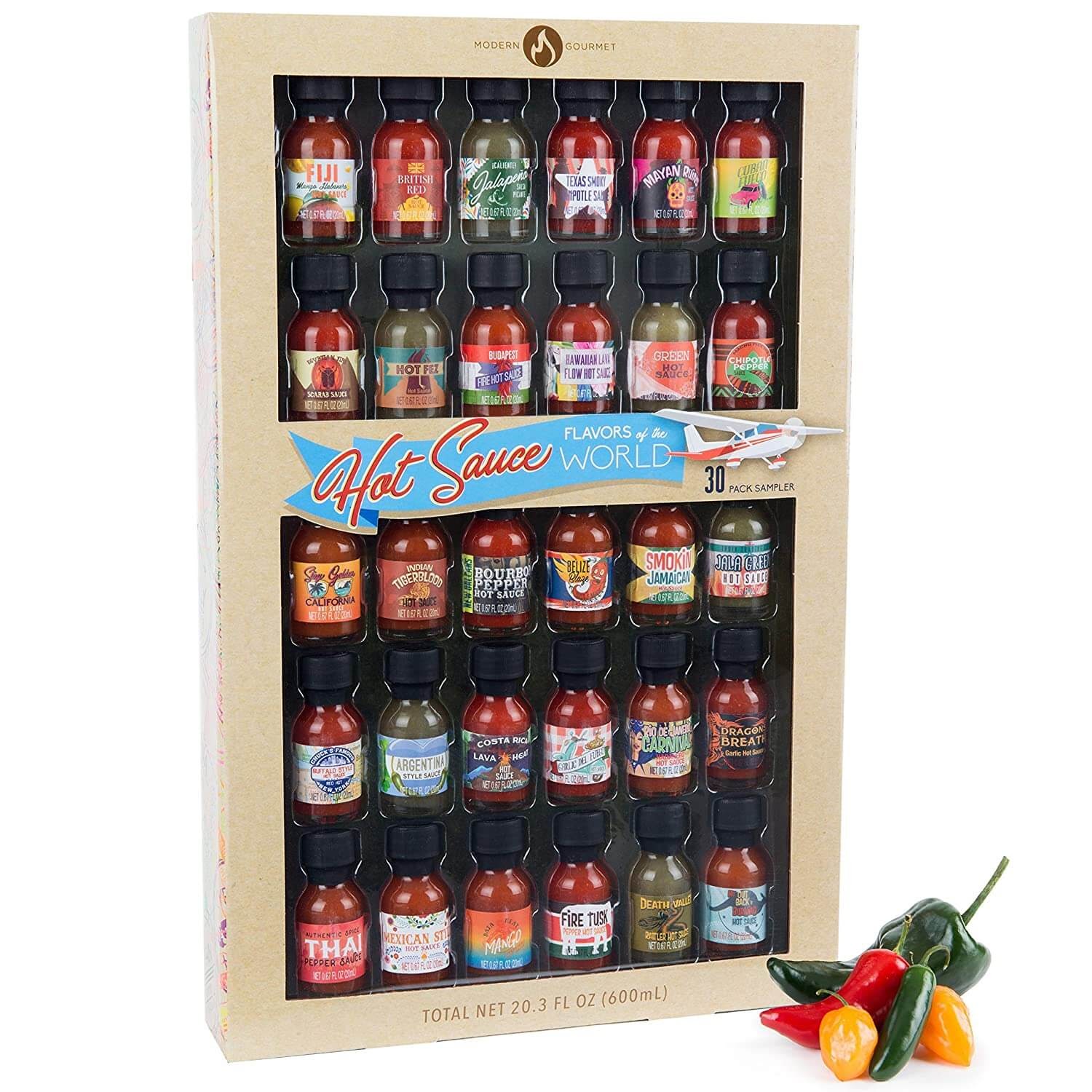 Hot Sauce Sampler Gift Set