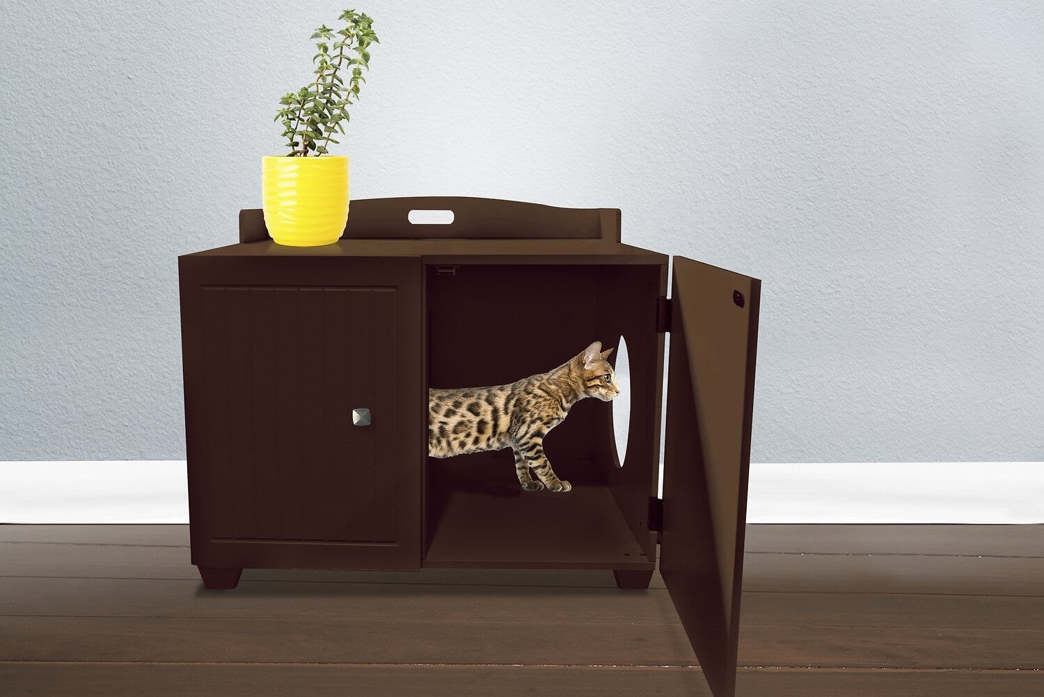 Tiger Tough Classic Bench Hidden Cat Litter Enclosure