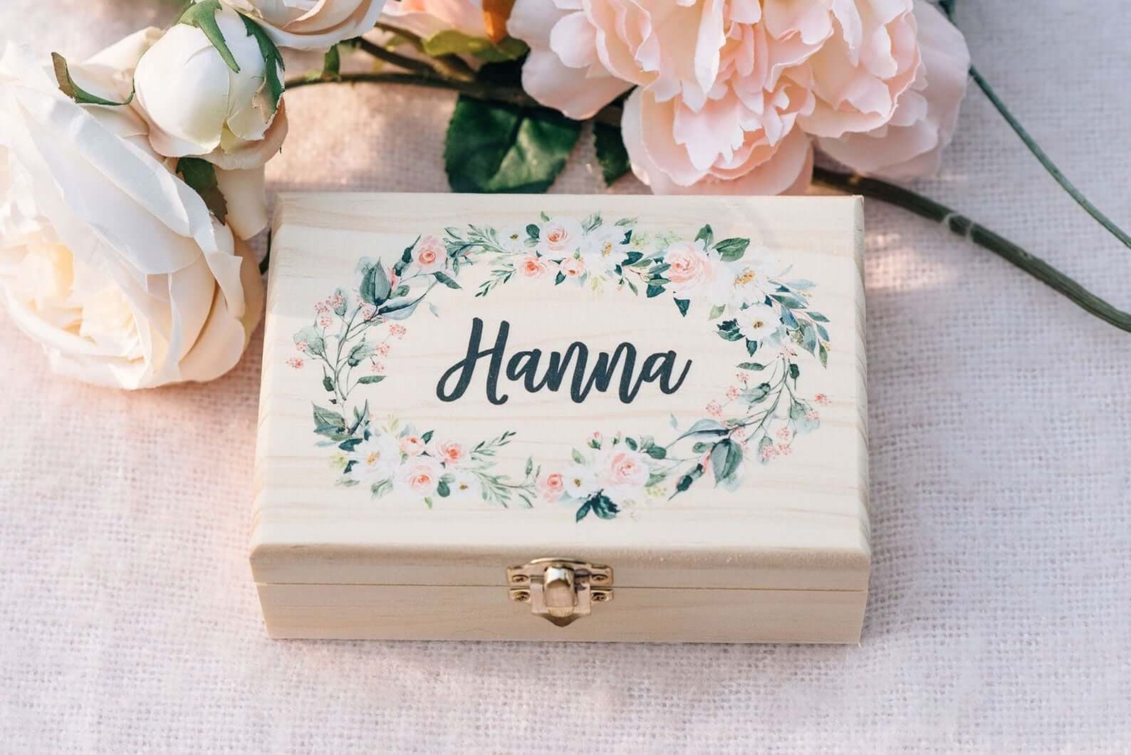 Flower Girl Jewelry Box