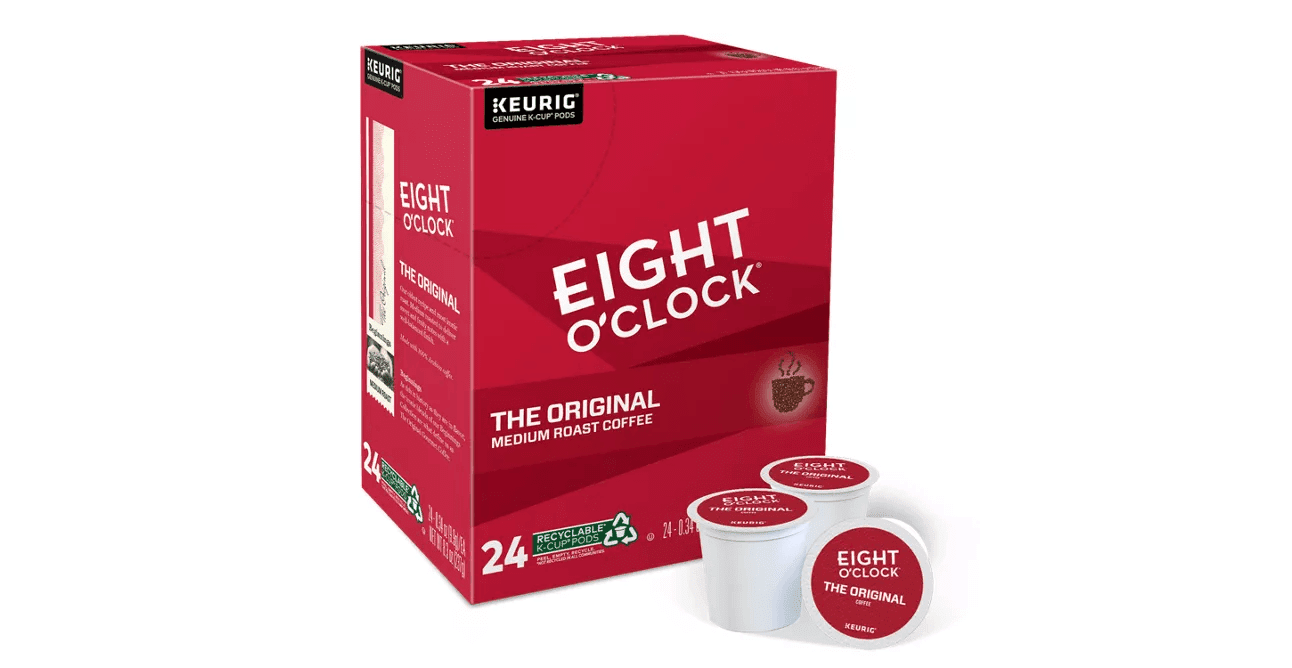 Eight O'Clock the original medium roast coffee