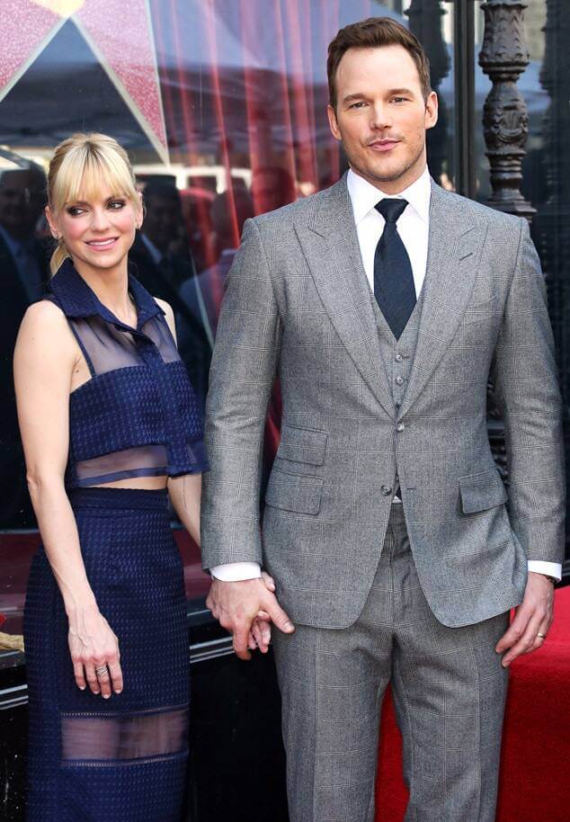 Chris Pratt and Anna Farris together