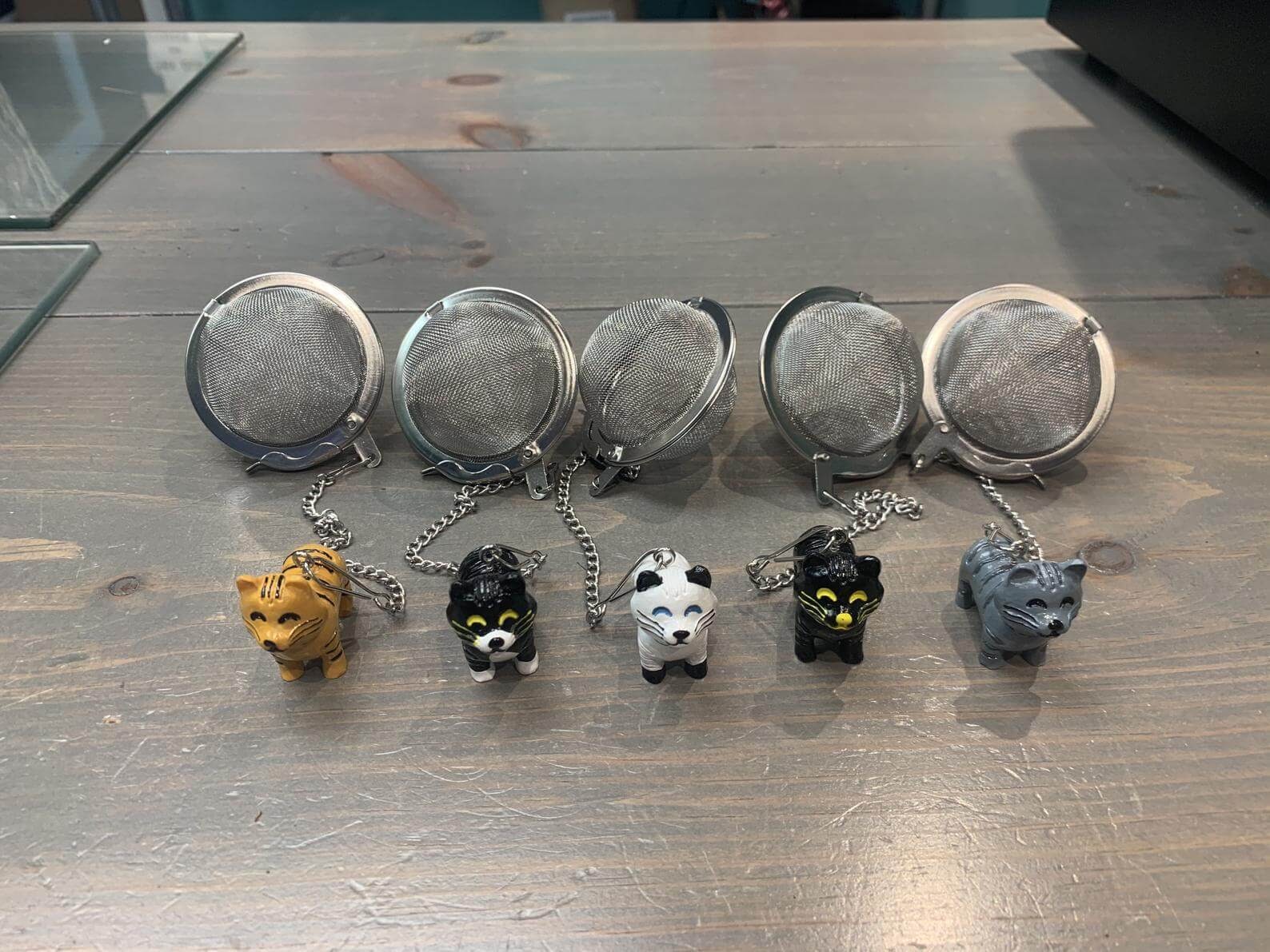 Cat tea ball infuser