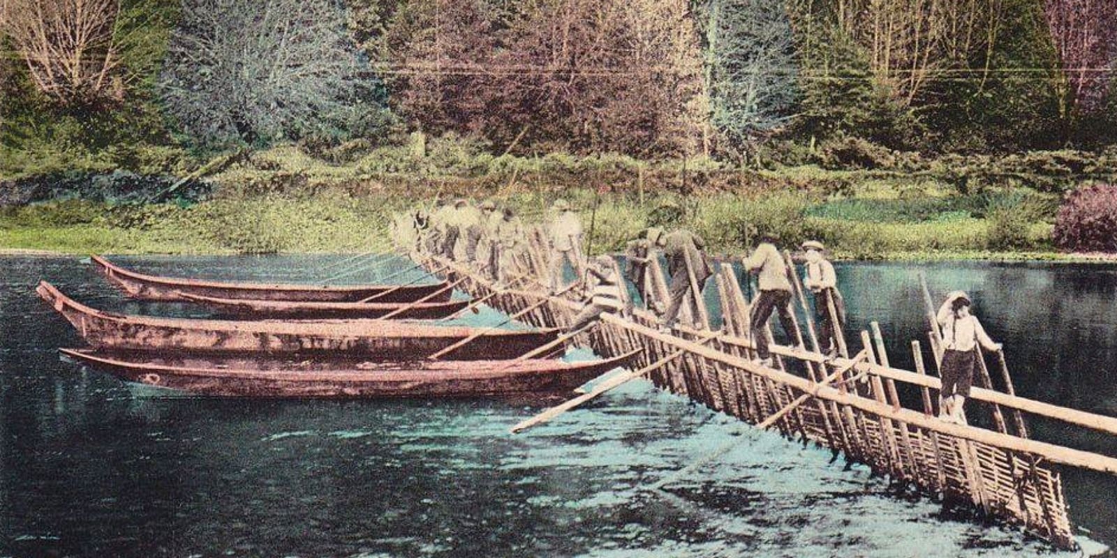 Salish traditional fishing methods