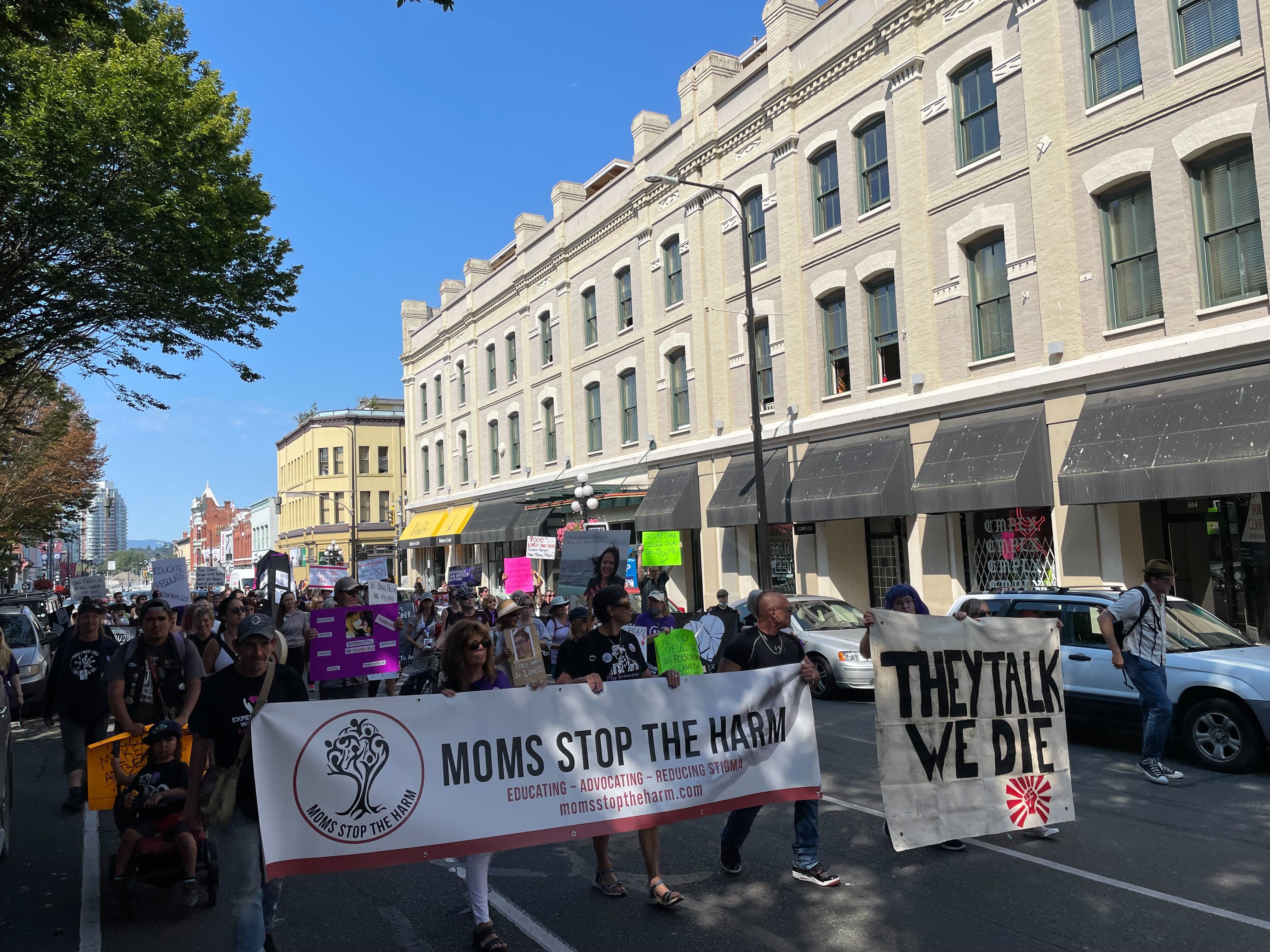 Victorians rally for safe supply, detox beds after twoweek spike in