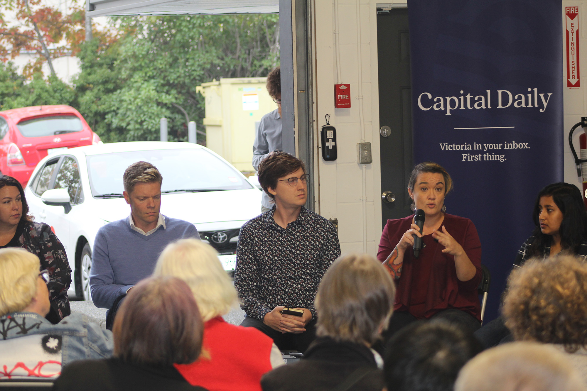 Saanich mayor-elect debriefs election with Capital Daily journalists