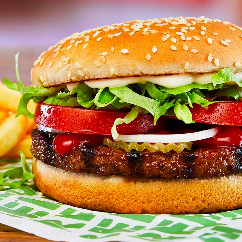 NEW Hungry Jack's Rebel Whopper 100 Whopper, 0 Beef