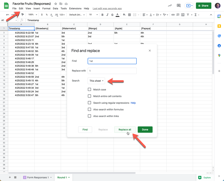 How to Calculate RankedChoice Voting with Google Forms and Google Sheets