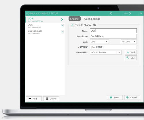 Fieldaq data acquisition oil and gas welltest