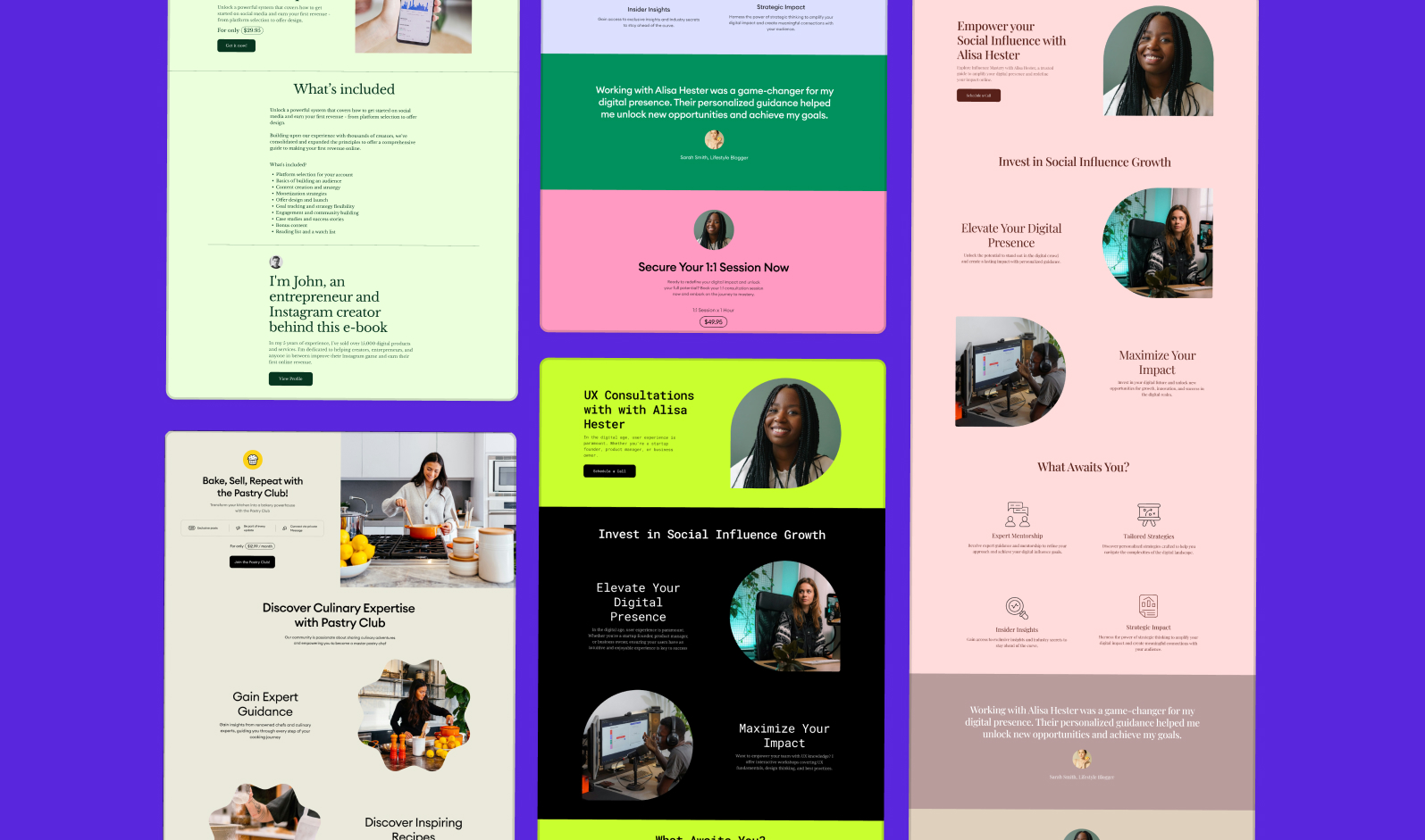 Build Beautiful Landing Pages for your Products on Pensight