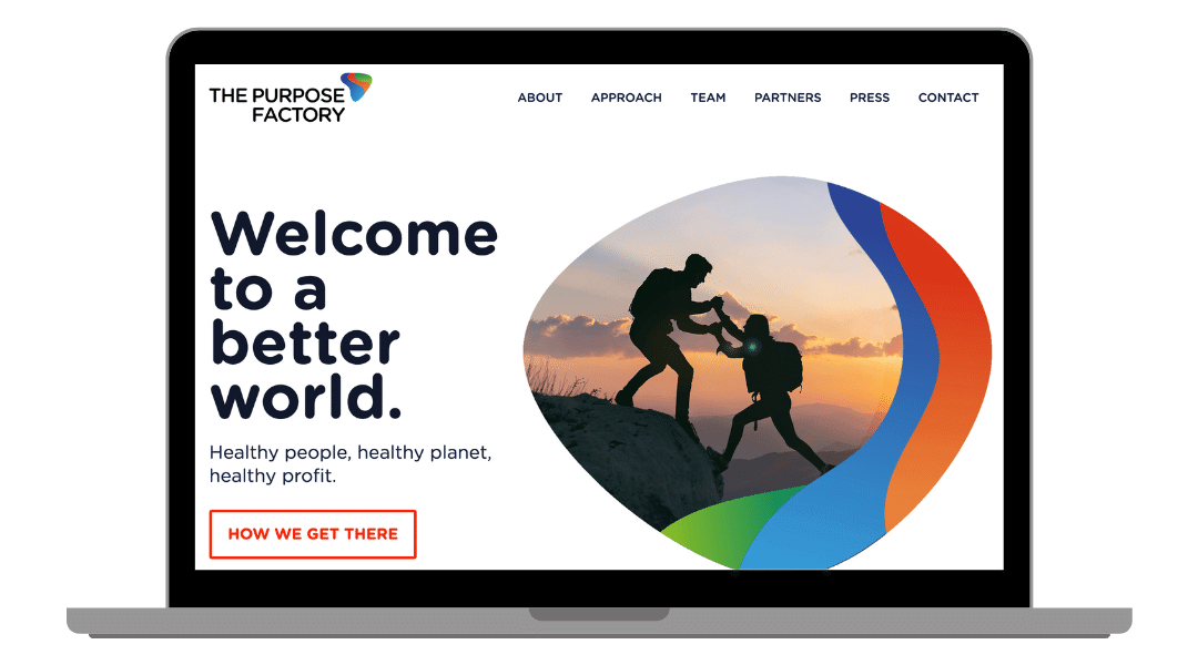 screenshot of website project