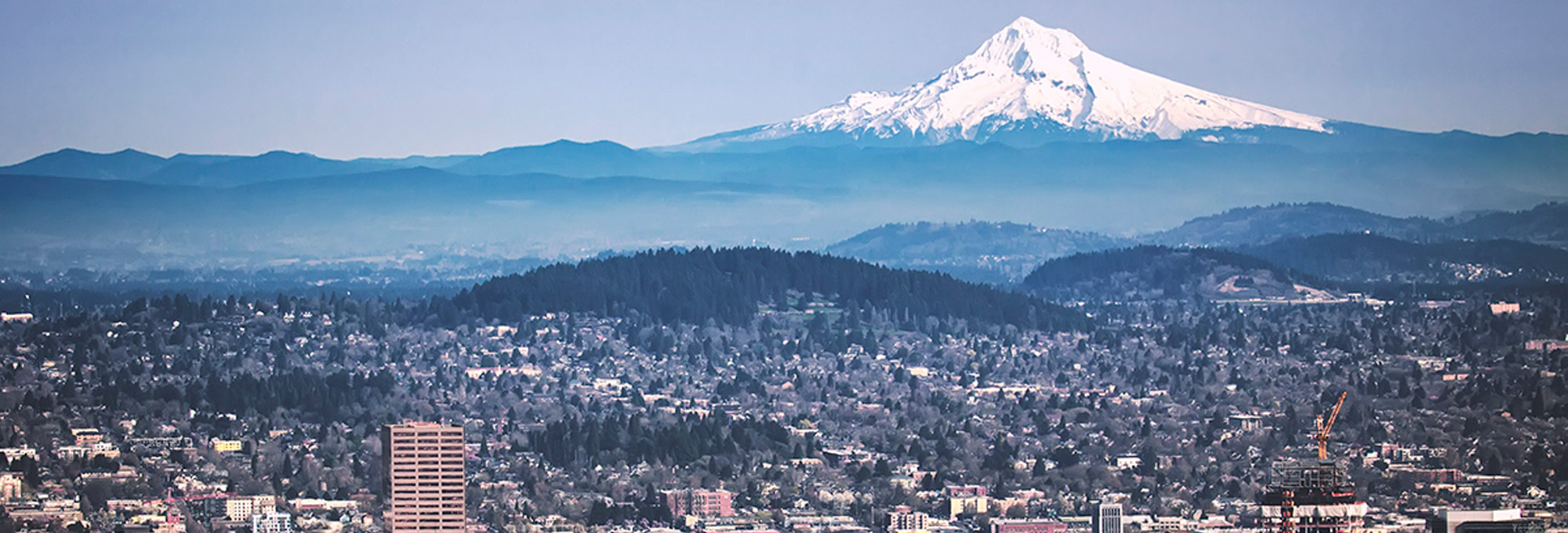 Portland, Oregon city skyline