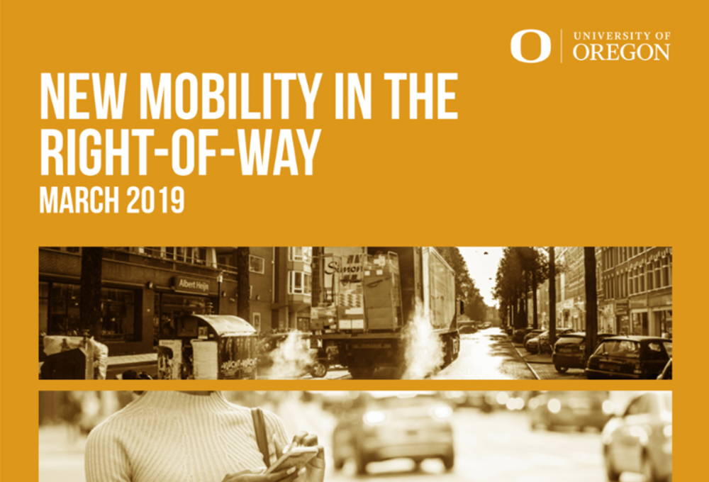 new mobility in the right-of-way report front page