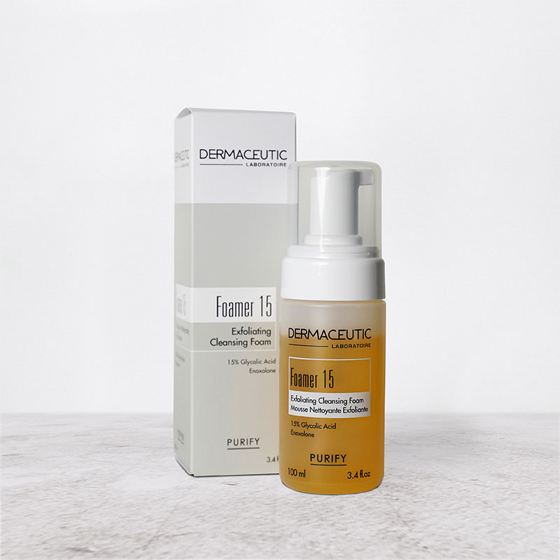 dermaceutic foamer 15 exfoliating cleansing foam