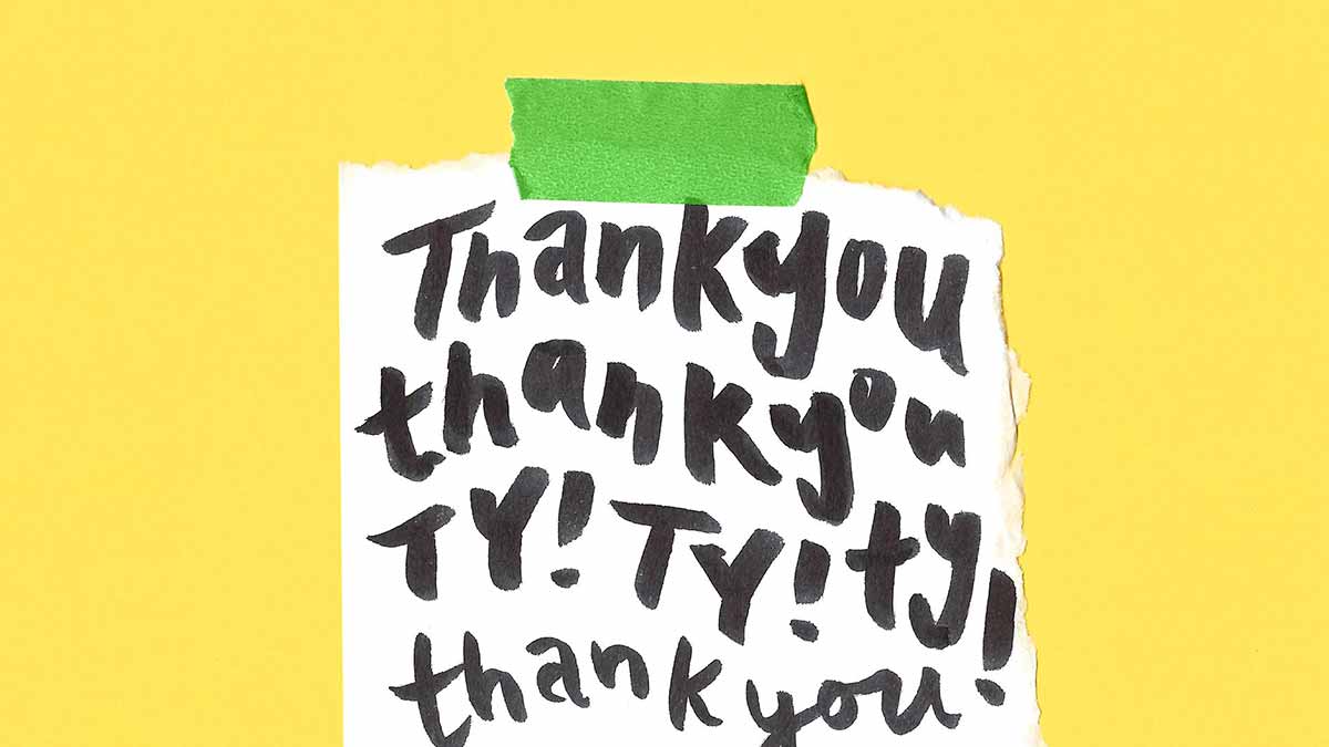 How To Say Thank You To Donors The Right Way