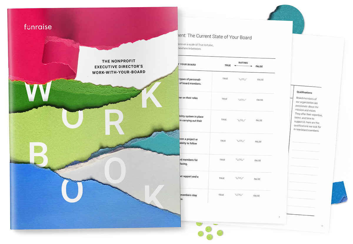 The Nonprofit Executive Director S Work With Your Board Workbook Funraise