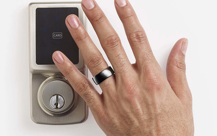 contactless key smart ring