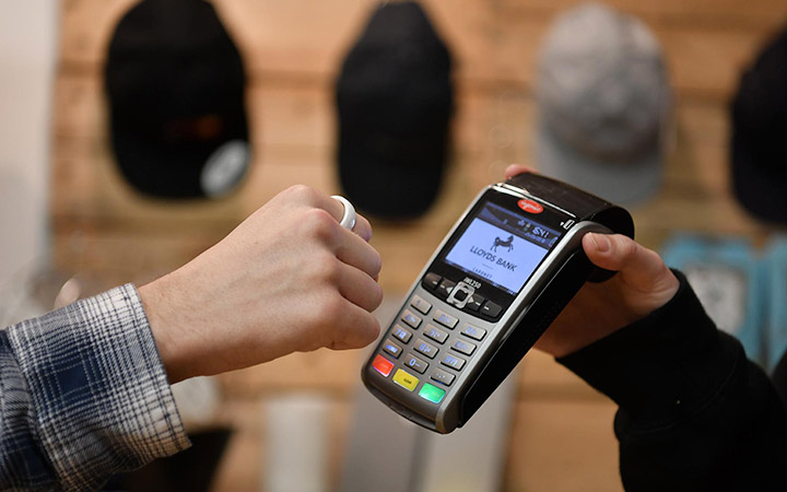 contactless payment ring