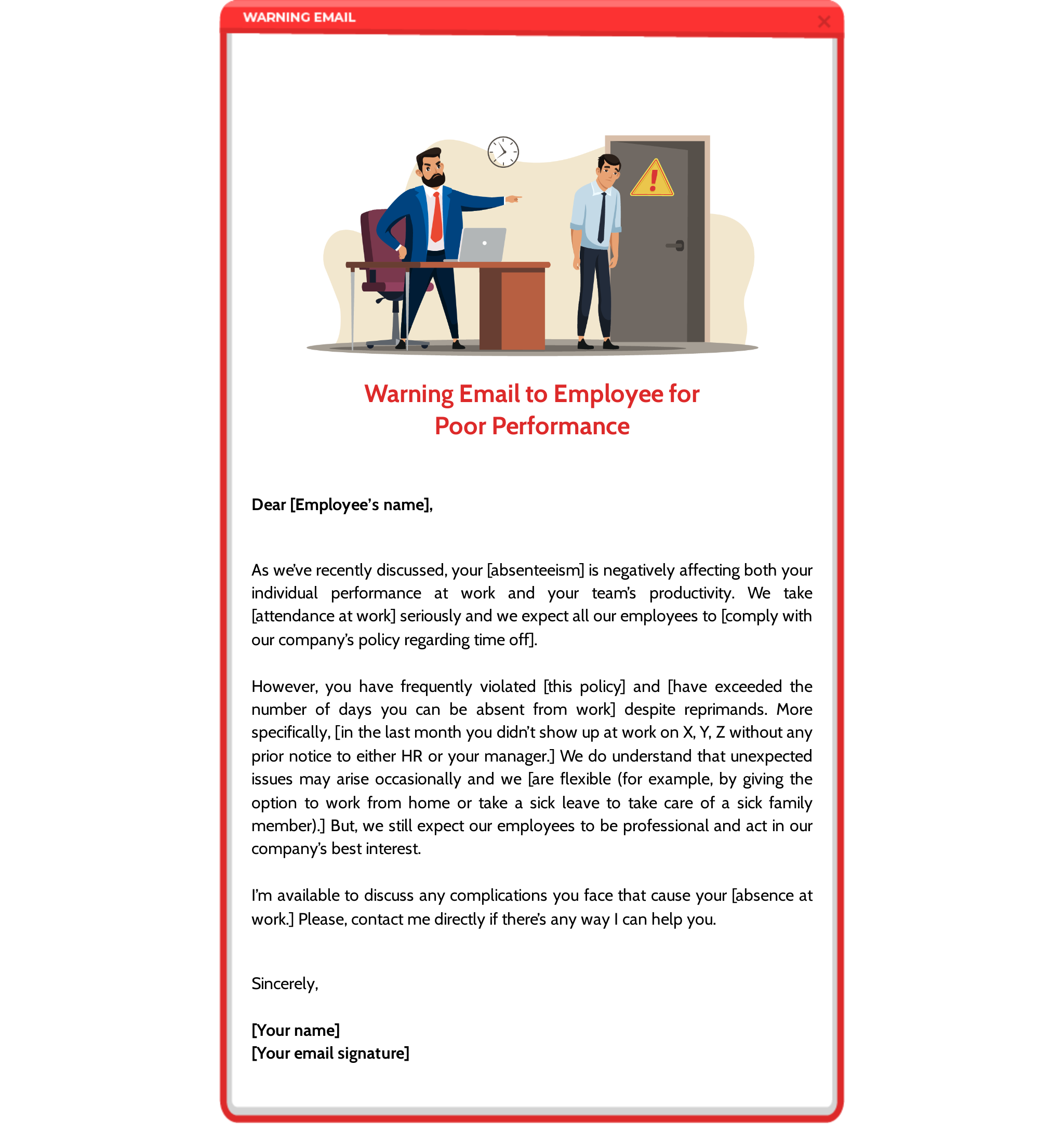 Poor Employee Performance