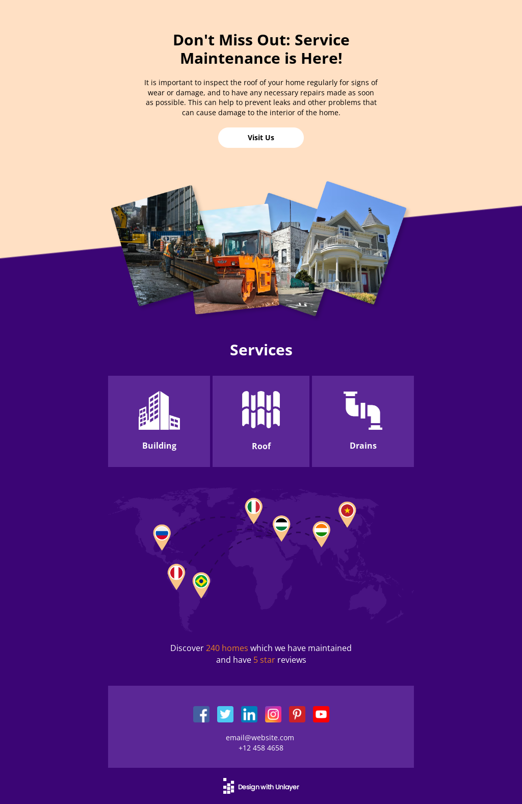 services-maintenance-email-template-unlayer
