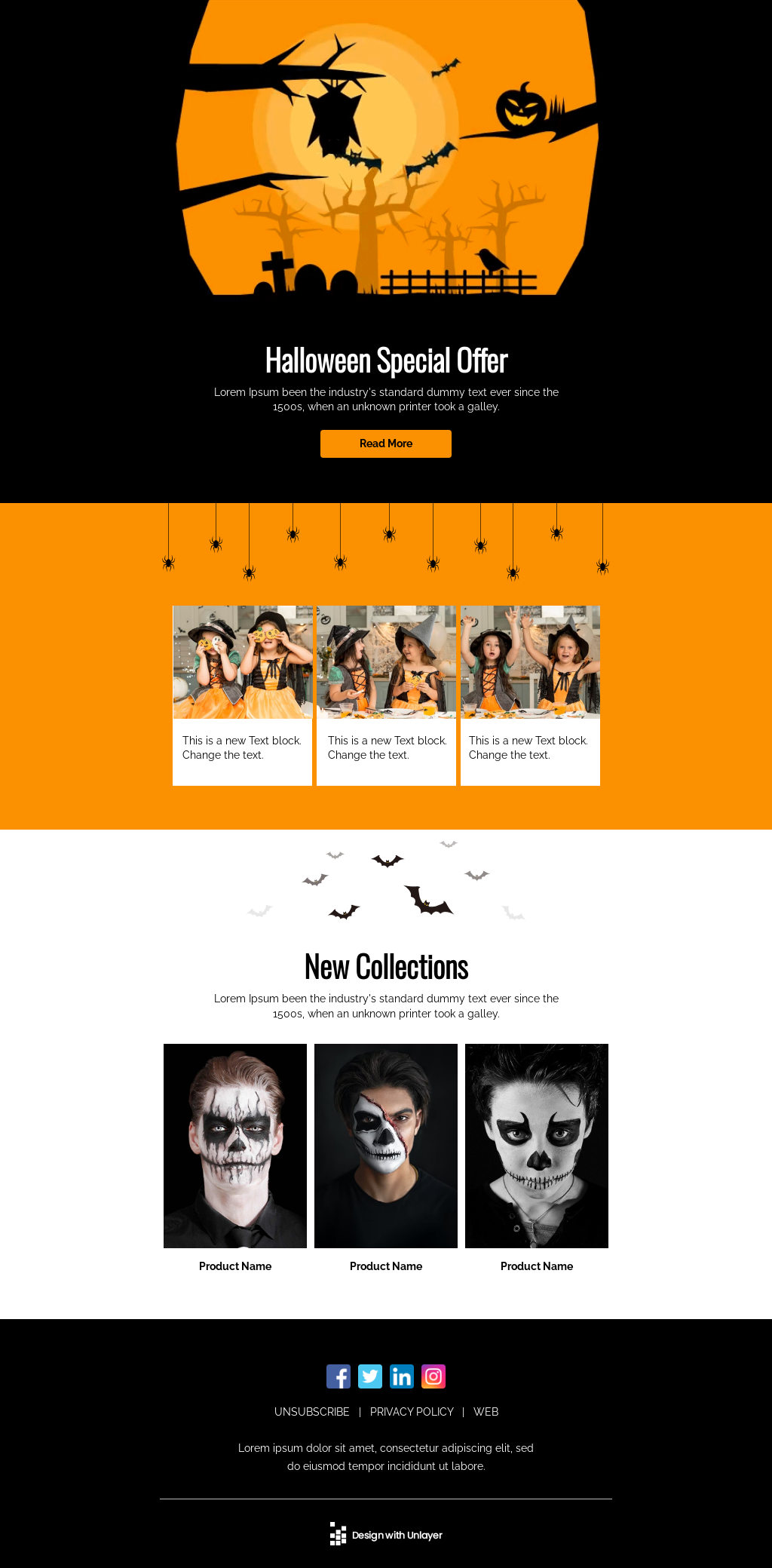 Halloween Interactive Emails