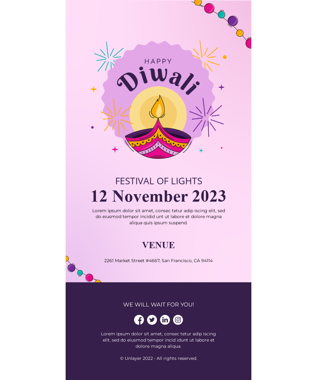 Free Diwali Email Template 47 OFF Www pinnaxis