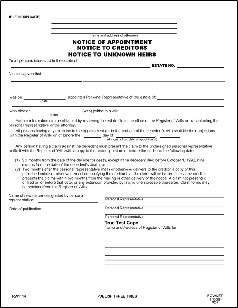 How do I Administer or Probate an Estate in Maryland?