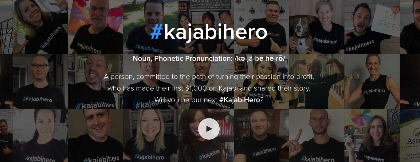 Kajabi Hero Product Examples