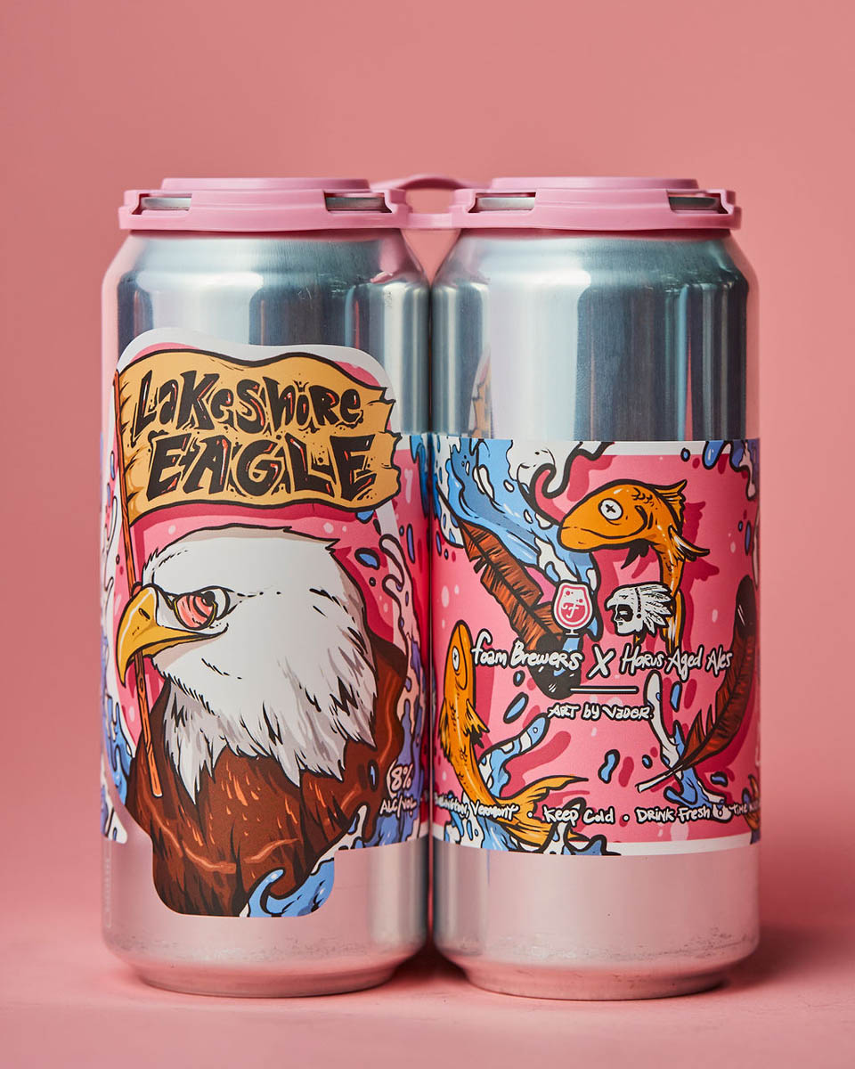 Lakeshore Eagle Double IPA by Foam Brewers