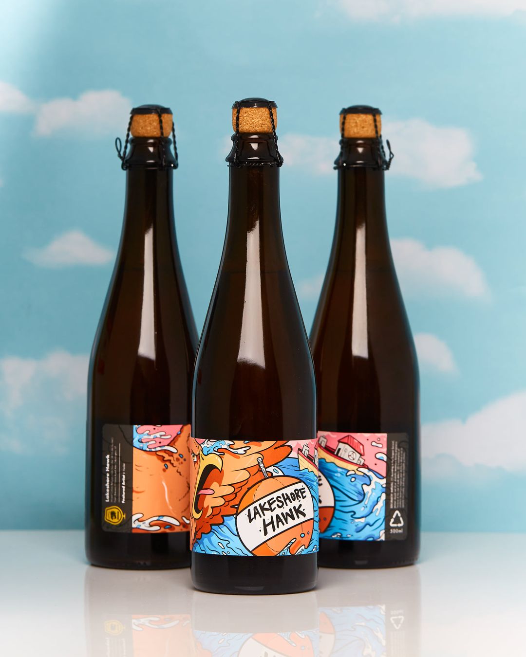 Lakeshore Hawk (Bottle Conditioned) Mixed Culture BelgianStyle Sour