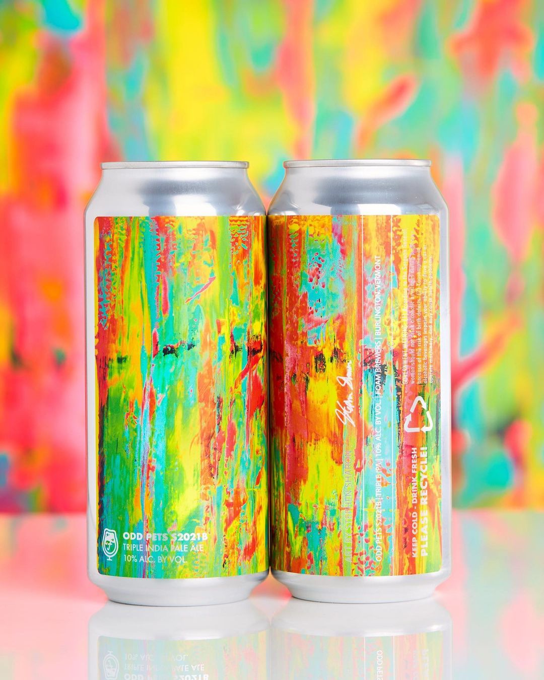 Odd Pets S2021B Triple IPA by Foam Brewers