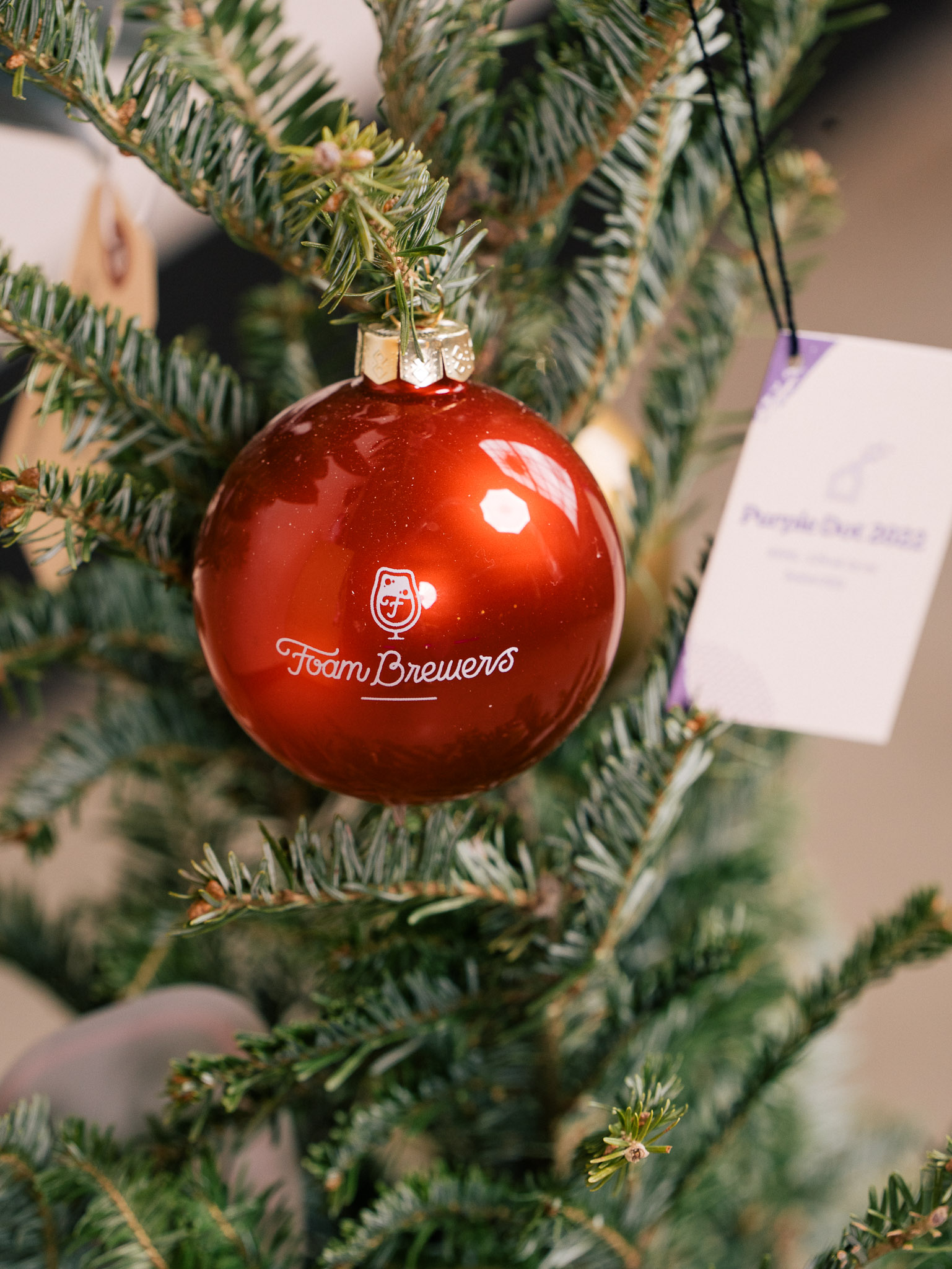 Foam Brewers Christmas Ornament Shop Foam Merch