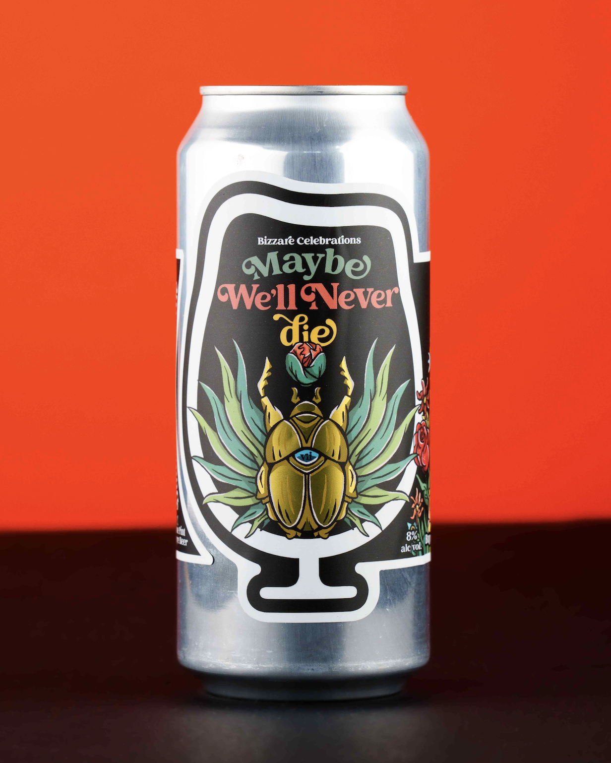 Bizarre Celebrations Maybe We'll Never Die Double IPA by Foam Brewers